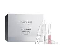 Natura Bissé Diamond Instant Glow | Ampoules Visage Peau Parfaite | Peel, Éclat et Lift | 4 Traitements x 3 Ampoules
