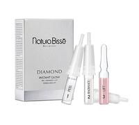 Natura Bissé Diamond Instant Glow, Trio d'ampoules anti-âge, soulève, raffermit, éclaircit et illumine, pour tous les types de peau, 3 ampoules x 1 traitement