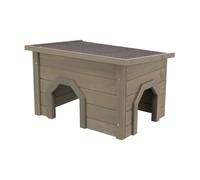 Trixie Habitat pour petits animaux Natura 40×20×28 cm Pin verni – pour lapins et rongeurs adultes