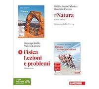 #Natura-Fisica. Lezioni e problemi. Ediz. Rossa. #Natura. Scienze della terra + Fisica. Per le Scuole superiori (Vol. 1)