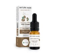 Natura Inside Huile De Cbd 7% Cbd Avec Pipérine Et Huile De Café, 10 Ml
