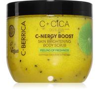 Natura Siberica C + CICA C - NERGY BOOST gommage corps éclat à la vitamine C 200 ml