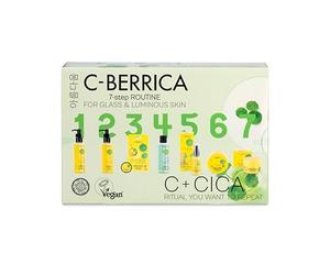 Natura Siberica CICA C-BERRICA 7 étapes de routine pour verre et peau lumineuse, 7 pièces