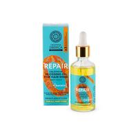 Natura Siberica Huile capillaire Oblepikha O. Repair Glossing 50 ml | Argousier, kératine, souplesse, extraits naturels, sensation de cheveux souples, longueurs et pointes, facile à peigner