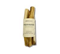 Natura Square - Lot de 4 Bâtons Palo Santo à Brûler - Herbe de Purification, Apaisement, Élévation Spirituelle - Phytosanitaire - Encens Naturel, Méditation, Fumigation