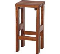 Natura Tessin Tabouret de bar 39x39x76cm bois de pin