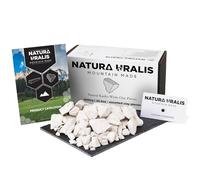 Natura Uralis Argile Blanche Kaolin | 1000g d'Argile Blanche Naturelle, Blanc pur à Blanc Cassé - Croquant Eonnant, Texture Terreuse, Veloutée et Ferme Satisfaisante, Sensation ASMR