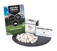 Natura Uralis Argile Blanche Kaolin | 100g d'Argile Blanche Naturelle, Blanc pur à Blanc Cassé - Croquant Eonnant, Texture Terreuse, Veloutée et Ferme Satisfaisante, Sensation ASMR