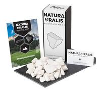 Natura Uralis Argile Blanche Kaolin | 500g d'Argile Blanche Naturelle, Blanc pur à Blanc Cassé - Croquant Eonnant, Texture Terreuse, Veloutée et Ferme Satisfaisante, Sensation ASMR