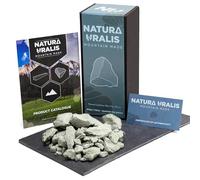 Natura Uralis Argile Bleue Cambrienne | 500g D'argile Bleue Naturelle, Bleu-Gris À Bleu Pastel - Croquant Étonnant, Texture Terreuse, Veloutée Et Ferme Satisfaisante, Sensation ASMR