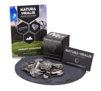 Natura Uralis Argile Noire d'Orenbourg | 100g D'argile Noire Naturelle, Gris Foncé À Noir - Croquant Étonnant, Texture Terreuse, Veloutée Et Ferme Satisfaisante, Sensation ASMR