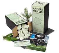 Natura Uralis Argile Verte de l'Oural | 500g Argile Verte Naturelle, Vert Pastel à Verdoyant - Croquant Etonnant, Texture Terreuse, Veloutée et Ferme Satisfaisante, Sensation ASMR