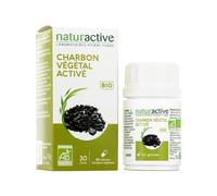 Naturactive Charbon Végétal Activé BIO 60 Capsules