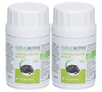 NATURACTIVE Charbon Végétal Activé Capsule(S) 2x60 pc(s)