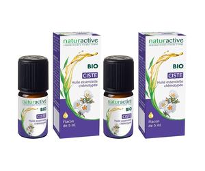Naturactive Ciste Huile essentielle bio 2x5 ml
