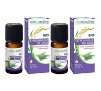 naturactive Citronnelle de Java Huile essentielle BIO 2x10 ml