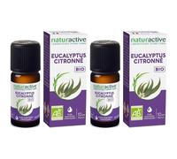 Naturactive Eucalyptus citronné Huile essentielle bio 2x10 ml