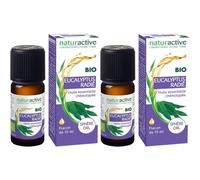 naturactive Eucalyptus radié Huile essentielle BIO 2x10 ml