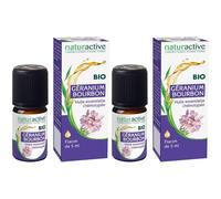 Naturactive Géranium Bourbon Huile essentielle BIO 2x5 ml