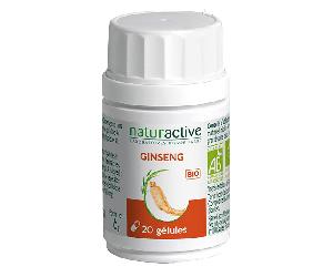 Naturactive Ginseng Bio 20 gélules