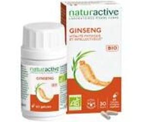 Naturactive Ginseng Bio 60 Gélules - Flacon 60 Gélules