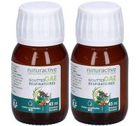 Naturactive Gouttes respiratoires gae Huile 2x45 ml