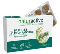 Naturactive Pastille Respiratoire Aux Essences Pin Sylvestre Et Lichen D'Islande 24 Pastilles À Suce
