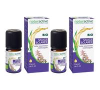 naturactive Sauge sclarée Huile essentielle BIO 2x5 ml