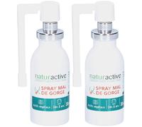 NATURACTIVE Spray Mal de Gorge 2x20 ml