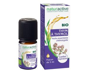 Naturactive Thym vulgaire à thymol Huile essentielle BIO 5 ml