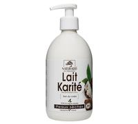 Crème corporelle naturelle 15% beurre de karité pépins de raisin 500ml