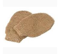 NATURAL ACCESSOIRES-Gant de massage et de gommage coloris beige