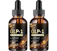 Natural Advanced Body Care Liquids Drop, Tirzepatide GLP-1 Herbal Oral Liquid, Moringa Glp-1 Drops, Moringa Drops for Women and Men, Firming Skin and Body Shaping Care (2)