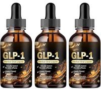 Natural Advanced Body Care Liquids Drop, Tirzepatide GLP-1 Herbal Oral Liquid, Moringa Glp-1 Drops, Moringa Drops for Women and Men, Firming Skin and Body Shaping Care (3)
