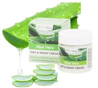 NATURAL Aloe Vera Crème pour le visage : crème de jour et de nuit à l'aloe vera, crème hydratante efficace et crème Renewal Cell 110 ml