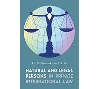 Natural And Legal Persons In Private International Law