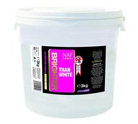 Natural Animal Feeds Unisexe NAF Plus Lumineux Que Blanc Blanchisseur 3 kg Clair,