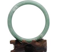 Natural Bangle Feng Shui Emerald, Jadeite Bangles Bracelets for Women Jewelry, Natural with Jewelry Box, 54-64Mm,58Mm