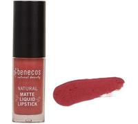 Natural Beauty Tapis De Cosmétiques Bio Rouge À Lèvres Liquide Hautement Pigmenté À La Cire De Carnauba Sans Talc Romance Végétalien,Palissandre,5 Ml