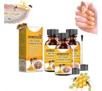 Natural Bee Venom Nail Serum,Furzero Nail Defense Bee Venom Treatment Serum,Nail Bee Venom Care Serum,Nail Growth Serum,Nail Growth and Repair Serum, Nail Strengthener for Damaged Nails (3 Pcs)