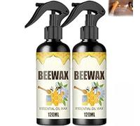 Natural Beeswax Spray,vernis à la cire d'abeille pour le bois et les meubles,Cire d’Abeille Naturelle pour Bois et Meubles,Spray de cire d'abeille micromoléculaire naturelle (2PCS)