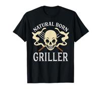 Natural Born Griller Barbecue drôle Grillmaster T-Shirt