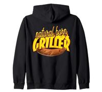 Natural Born Griller - BBQ Grillmeister Grillen Sweat à Capuche