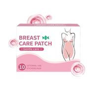 Natural Breast Patches, Safe Care Relief Stickers, 6,88 x 5,3 Inches Comfort with Soft Adhesive, Skin with Blend, Relaxing Wellness Design, Home Accessories for Women Family and Friends