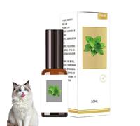 Natural Catnip Spray, 30ml Extract Mist, Feline Training Aid, Stress-Reducing Aromatherapy, Indoor Playtime Enhancer, Long-Lasting Formula For Happy And Active Pets