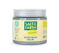 Natural Deodorant Balm by Salt of the Earth, Unscented, Fragrance Free - Vegan, Long Lasting Protection, Leaping Bunny Approved, Plastic Free, Aluminium Free, Made in the UK - 60g