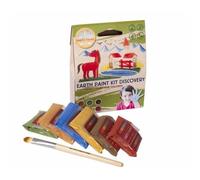 Natural Earth Paint® Kit Découverte 6 Couleurs Pigments Naturels p