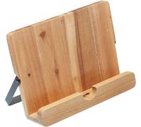Natural Elements support pour livres et tablettes, bois d'acacia, 24 x 18,5 x 6,5 cm