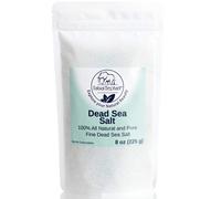 Natural Elephant Dead Sea Bath Salt | Taille de voyage de 8 oz | 100% naturel et pur | Grain fin | Id al pour les bains et les trempages