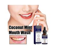 Natural essential oil mint mouthwash, concentrated mouthwash, and fluoride-free whitening mouthwash support fresh breath and healthy gums